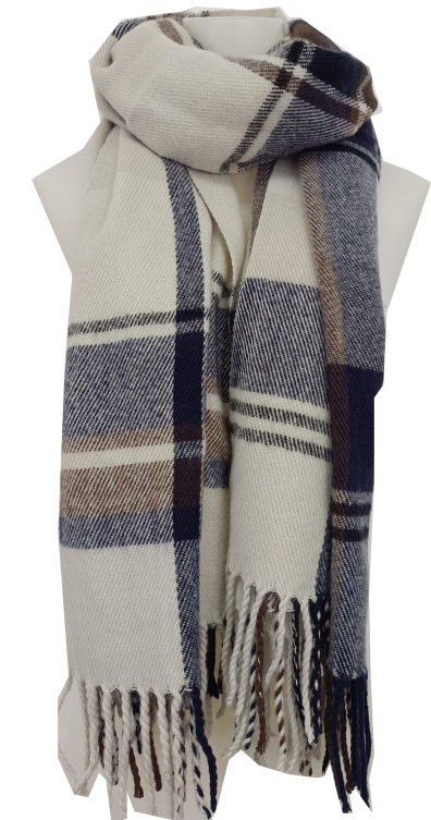 97%Acrylic&3%Antistatic Yarn Scarf